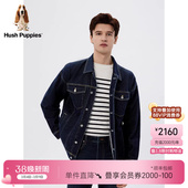 美式 春季 暇步士男装 复古全棉牛仔外套翻领休闲上衣 挺括有型