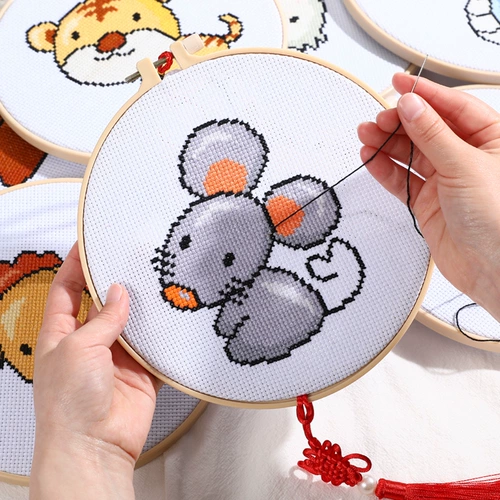 Двенадцать Zodiac Cross Stitch 2025 Новый стиль.