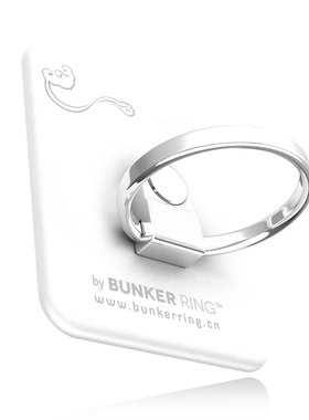BUNKER RING手机支架懒人神器防摔防盗 超薄不累（韩国原装进口）