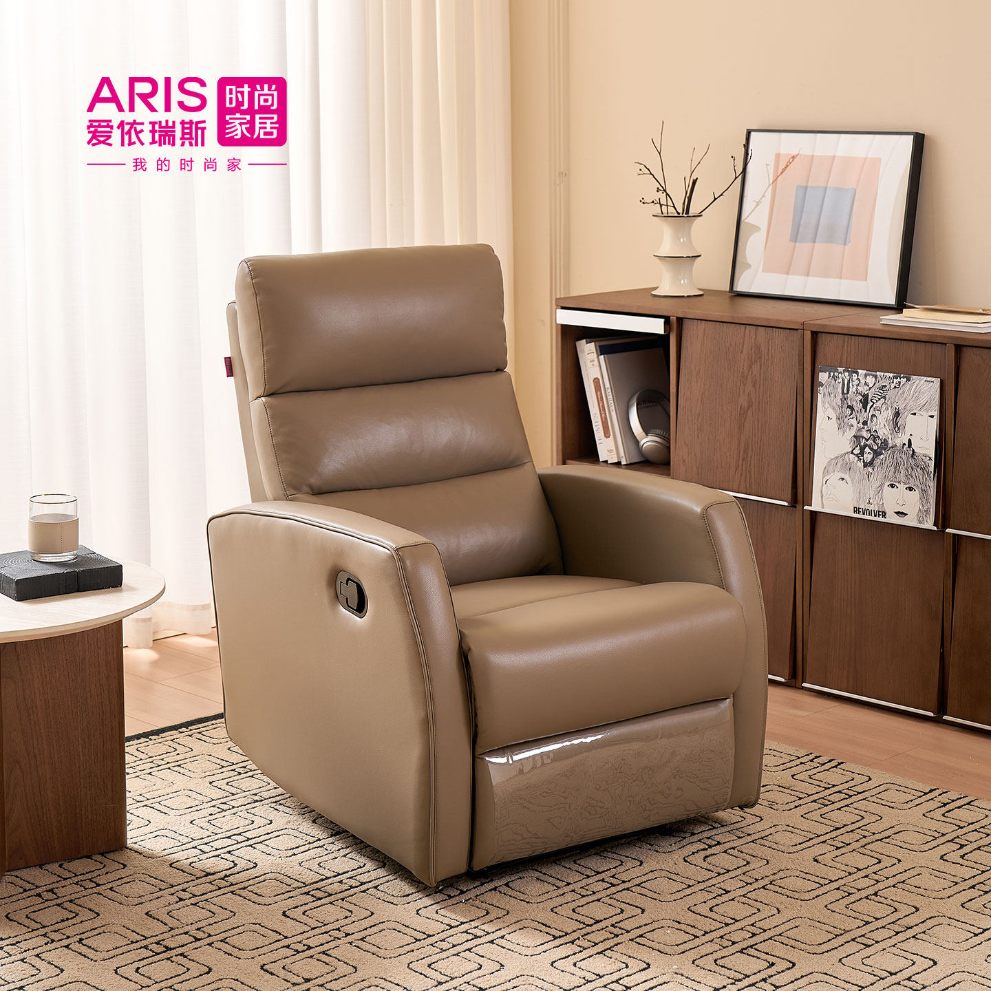 简约现代单椅小户型懒人单人沙发客厅可躺可睡手动功单人休闲椅33,住宅家具,沙发椅,淘宝优惠券,粉丝福利购,淘宝优惠卷