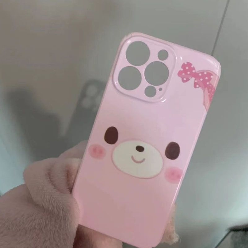 春春壳ins风粉色啵啵兔子iPhone15手机壳苹果11/12/13/14耐脏爆款高颜值iPhone16/15一加vivo小米oppo防摔保
