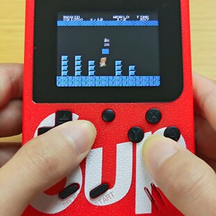 掌机400合一迷你游戏机玛丽俄罗斯方块人双人掌机2026新款爆款