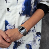 手表2320青少年透明壳多功能运动防水男女学生电子表新款