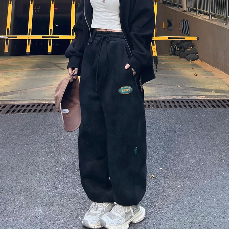 KEYNOTE卫裤宽松美式休闲裤重磅