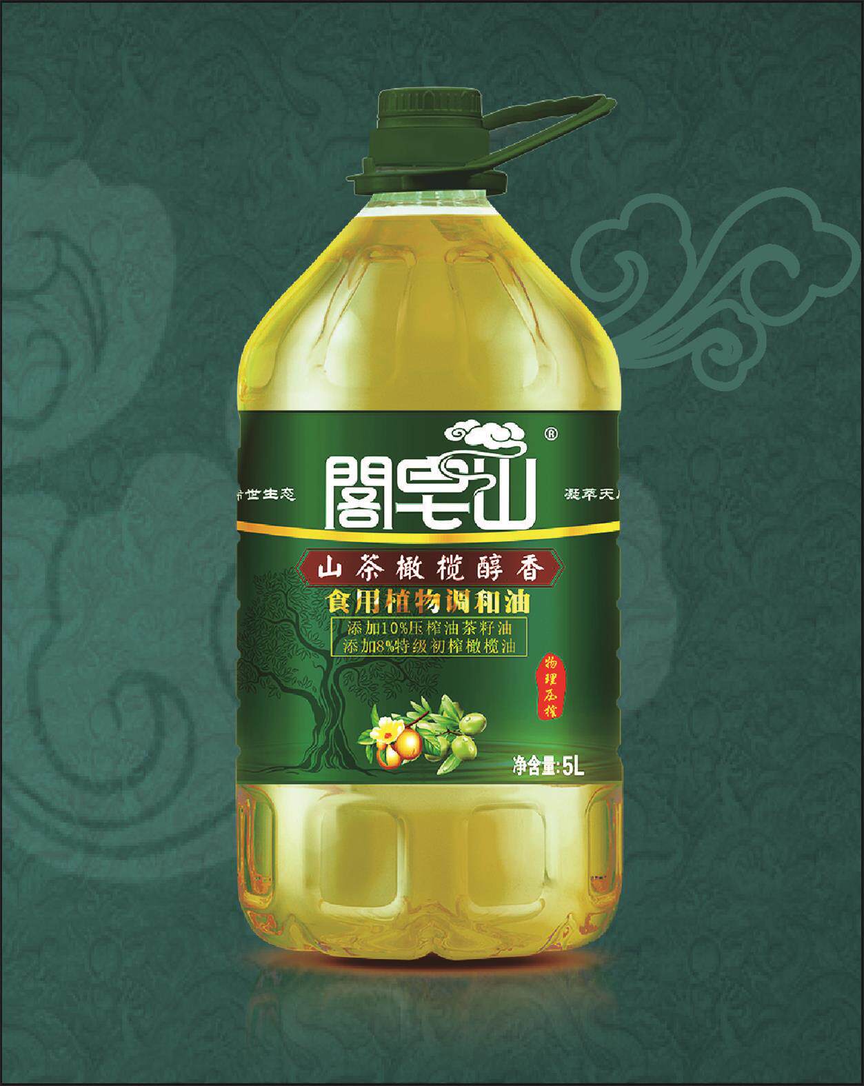 阁皂山5l山茶橄榄醇香食用植物调和油
