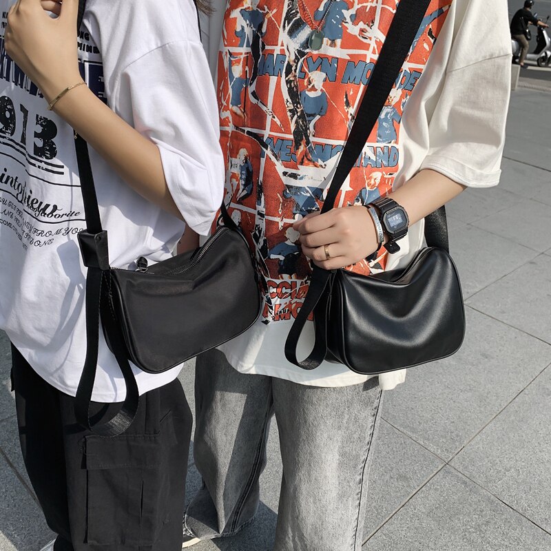 街头潮流男女高级感工装斜挎包简约pu软皮单肩小包A66-P35，男装工装外套，星座814-1（原电商B253-1）