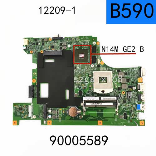 GPU N14M-GE2-B 联想 Ideapad B590 笔记本电脑 12209-1 主板