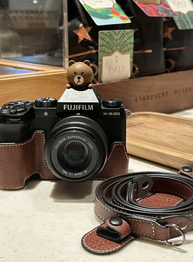 适用富士X100VI保护套XS20相机包XT30II/XT5底座XM5/XT50可爱配件