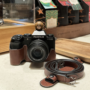 适用富士X100VI保护套XS20相机包XT30II/XT5底座XM5/XT50可爱配件
