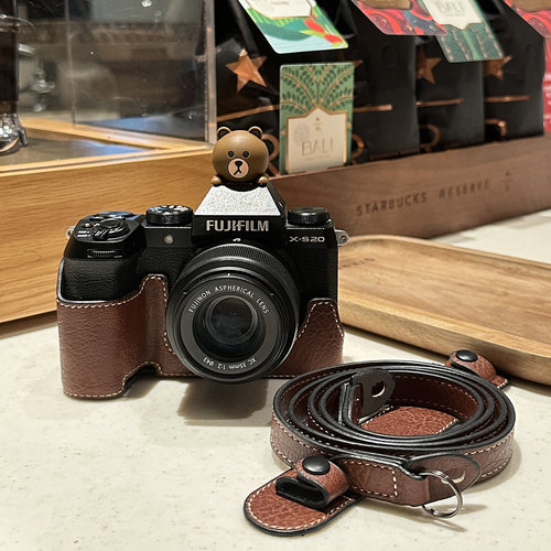 适用富士X100VI保护套XS20相机包XT30II/XT5底座XM5/XT50可爱配件
