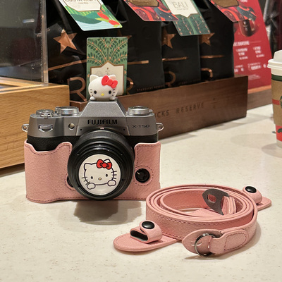 富士XS20相机包X100VI保护套XE5XT30二代底座xm5适用XT50件皮套壳