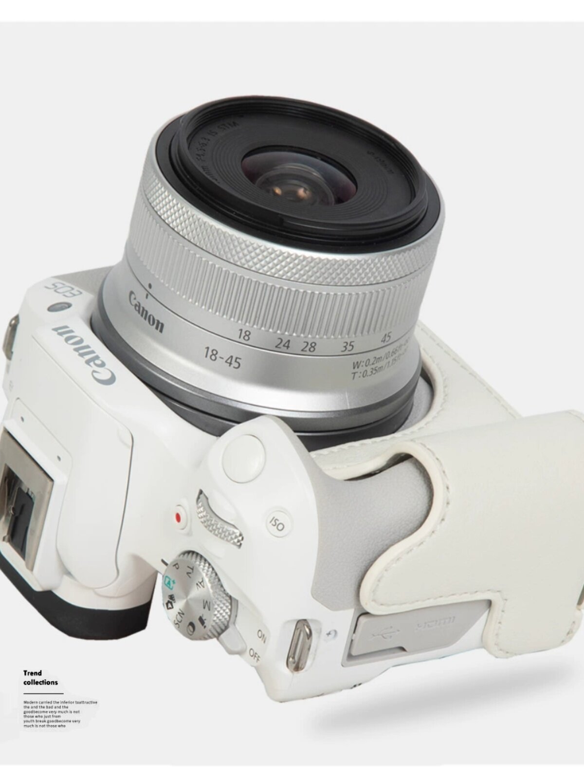 CANON 200D 카메라 가방에 적합 미러리스 200D 2세대 하프 세트 R100 기본 액세서리 R50 보호 커버 R10