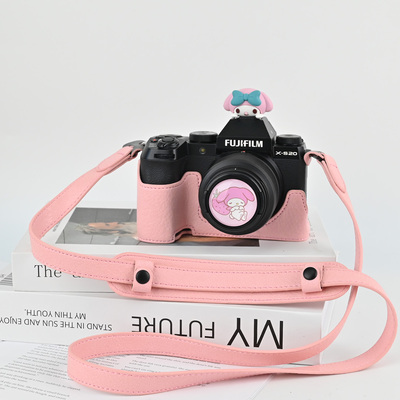 富士XS20相机包X100VI保护套XE5XT30二代底座xm5适用XT50件皮套壳