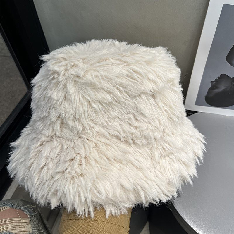 大头适合东北防寒兔毛帽子显脸小