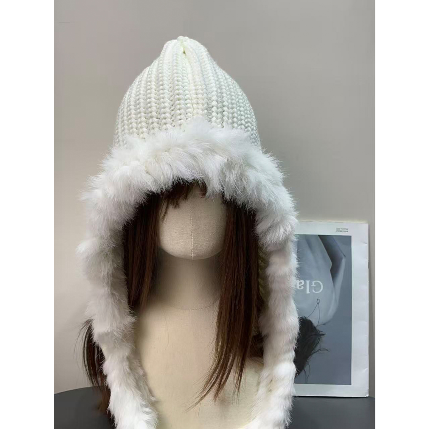 复古西藏冈仁波齐雪山巴拉克拉法帽女秋冬保暖护耳大头围雷锋帽子