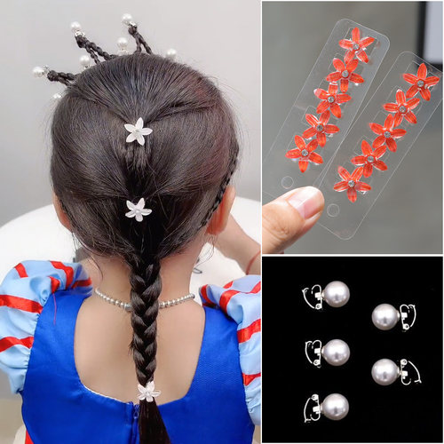 头饰新款发扣网红自带皇冠珍珠