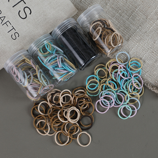 宝宝发绳高弹力耐用儿童头绳不伤发收纳发圈女童扎头发橡皮筋发饰