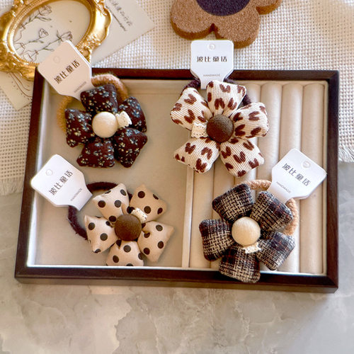 妞童饰品韩版女弹力大儿童发圈