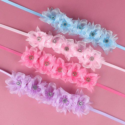 Детская повязка на голову, детский аксессуар для волос ручной работы, европейский стиль