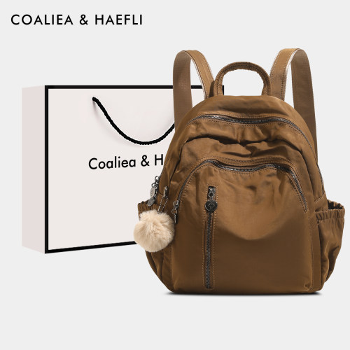 官网COALIEA&HAEFLI牛津布双肩包