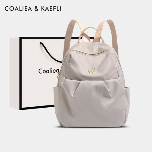 官网COALIEA&HAEFLI防水双肩包女