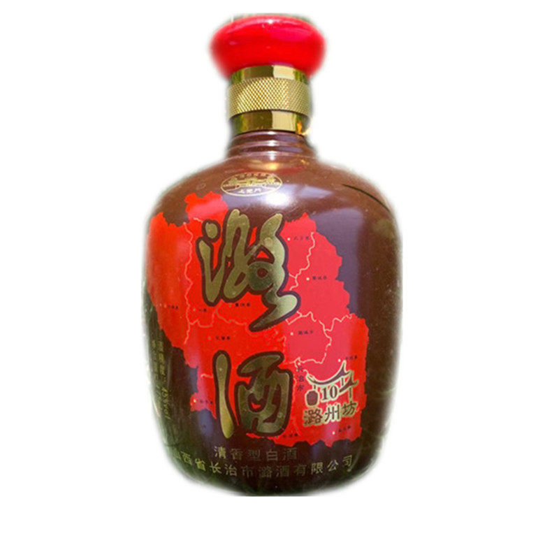 山西长治潞酒小黑坛 45度x475ml 纯粮酿清香型白酒瓶装