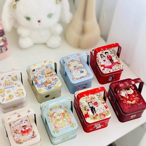 喜糖盒马口铁糖果盒结婚礼宝贝诞