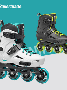 柚子轮滑Rollerblade Lightning 闪电 80成人轮滑鞋街区刷街初学