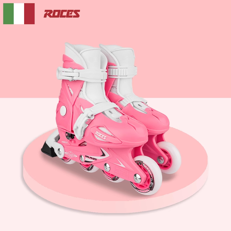 ROCES儿童轮滑鞋3代可调直排轮