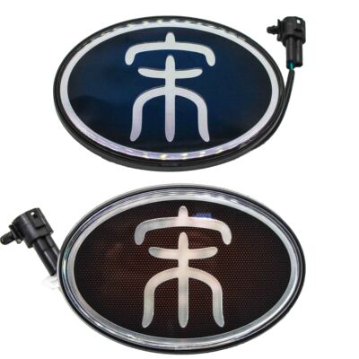 适用于比亚迪宋MAXDM燃油版LED后logo总成后杠宋汉字发光红蓝色标