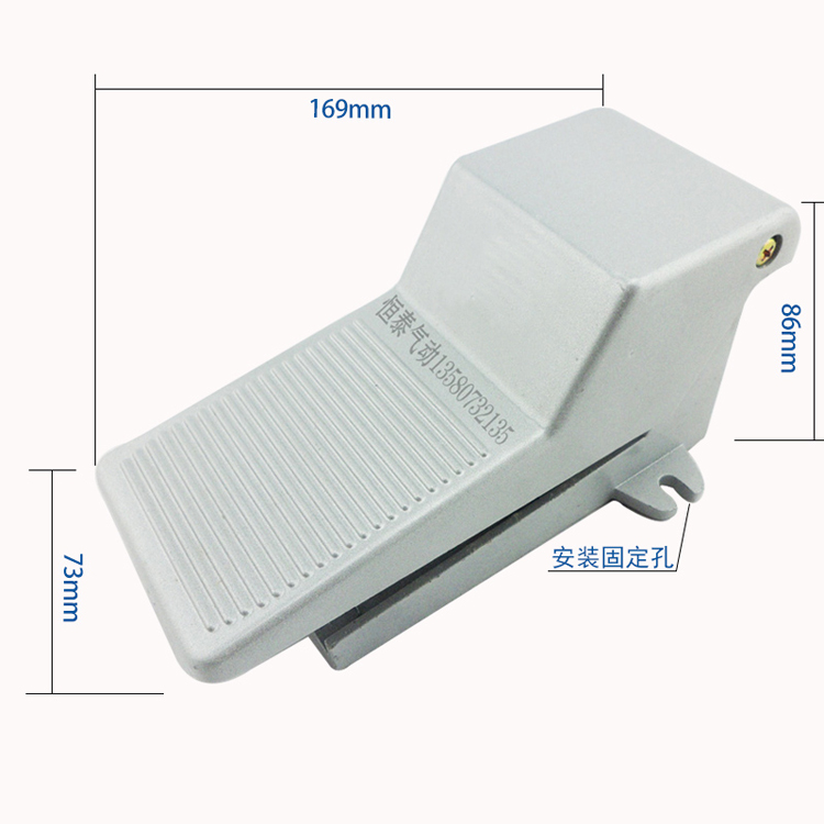 气动元件4F210-08脚踏开关脚踏阀踩气阀二位五通VF200-08（0