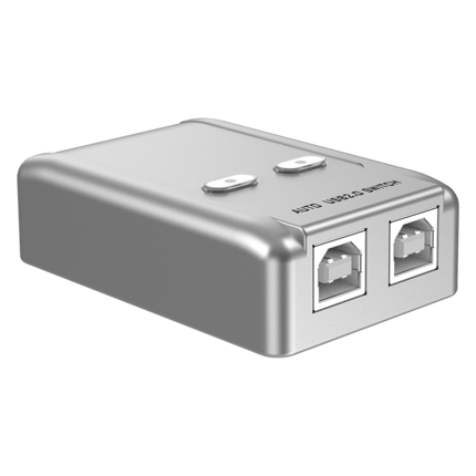 迈拓 MT-SW221-CH USB打印机共享器切换器打印共享器 2口自动