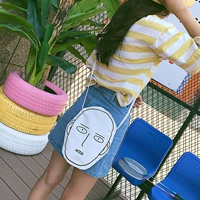 MUMU sản phẩm tốt đấm túi siêu nhân Nan lớn cùng đoạn với giáo viên Qiyu uể oải anime xung quanh vai vải túi Messenger - Carton / Hoạt hình liên quan hình ảnh sticker de thương