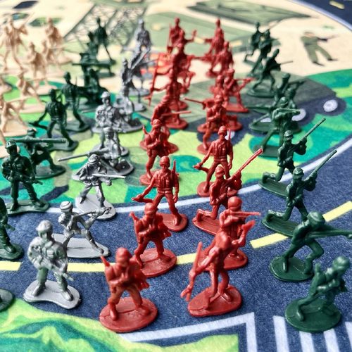 小兵人二战1/36益智玩具