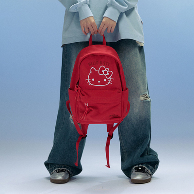 【HELLO KITTY官方联名】WHOOSIS 内里满印双肩包可爱校园通勤潮