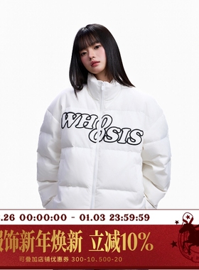 WHOOSIS（不知其名）8字logo幻影基础羽绒服外套90鸭绒男女冬季潮