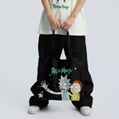 Rick and Morty官方联名 WHOOSIS 托特包动漫卡通周边日常通勤