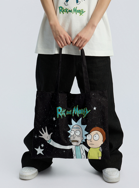 【Rick and Morty官方联名】WHOOSIS 托特包动漫卡通周边日常通勤