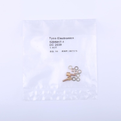AMP/TE连接器 5205817-1 外六角螺栓和螺母套件 D-sub 配件 原装