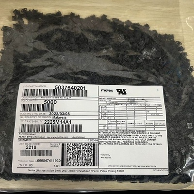 Molex连接器 503764-0201 5037640201 胶壳2P 原装现货 一个起拍