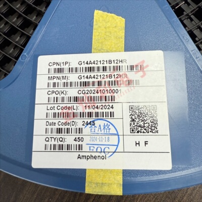 G14A42121B12HR Amphenol安费诺Oculink 42Pin 4x SFF-8612连接器