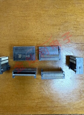 TE/泰科 1761987-5 QSFP 座子 金手指连接器 原装