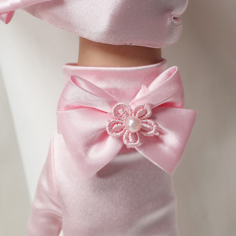 Gants pour fille en satin - Ref 2150209 Image 4