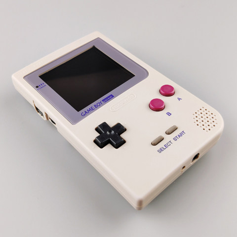 原装任天堂GAMEBOY POCKET经典游戏机GBP GB黑白掌机薄机怀旧高亮