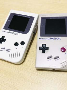 任天堂原装GAMEBOY  GB游戏机掌机黑白机 老GB 高亮屏 厚机 怀旧