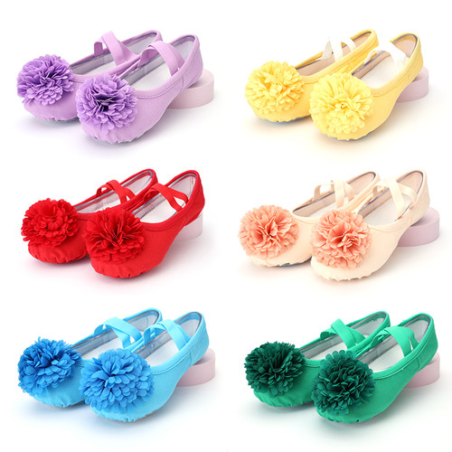 儿童戏曲舞蹈鞋小红娘鞋俏花旦戏剧鞋子梨园小花旦京剧影视越剧绿