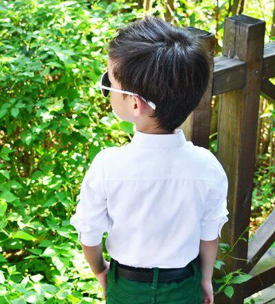 Chemise garcon à manche longue - Ref 2073533 Image 4