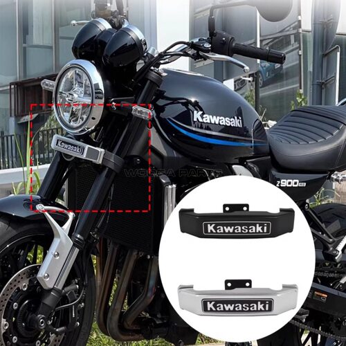 适用川崎Z900RS Z650RS CAFE改装铝合金CNC喇叭保护罩 装饰盖配件