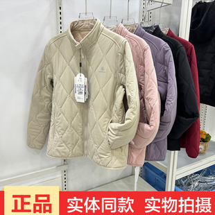 冰川时代25C2508女士款 立领外穿保暖外套 轻薄羊毛服2025秋冬新款