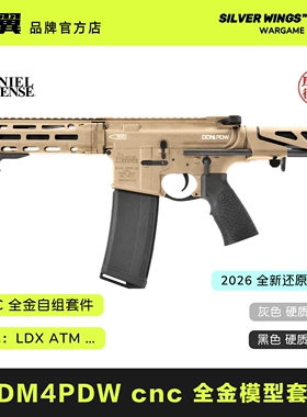 2026新款 银翼出品〔 DDM4 PDW 〕全金属拼装玩具模型大套件